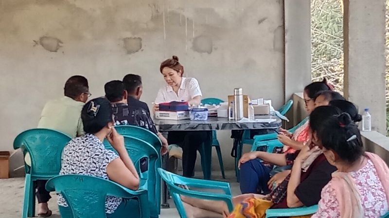 A free medical camp was held at Yimkümmer House for senior citizens at Tuli on March 8 with Dr Arenla Tali, Dimapur as resource doctor. Altogether, 96 senior citizens availed free check-up and medicines during the event which was organised and sponsored by Yimkümmer Welfare Society Tuli. (Photo Courtesy: Yimkummer Welfare Society)